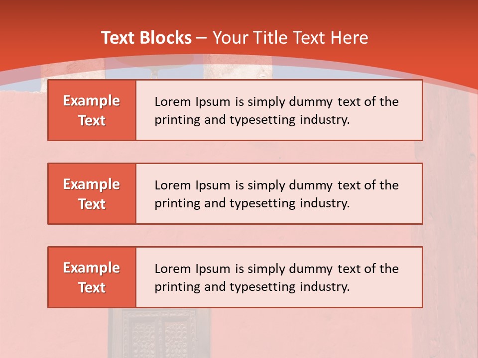 Monastery Of St. Catherine At Arequipa, Peru PowerPoint Template