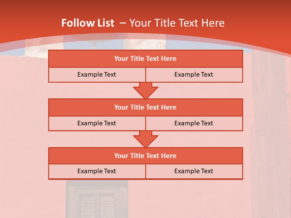 Monastery Of St. Catherine At Arequipa, Peru PowerPoint Template