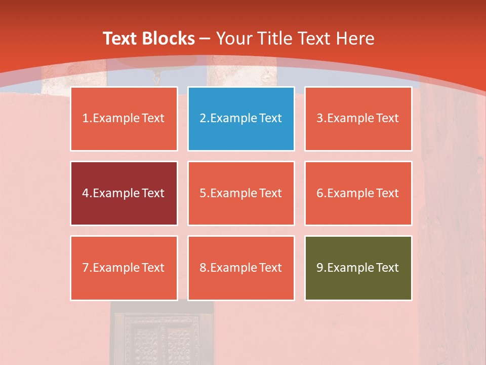 Monastery Of St. Catherine At Arequipa, Peru PowerPoint Template