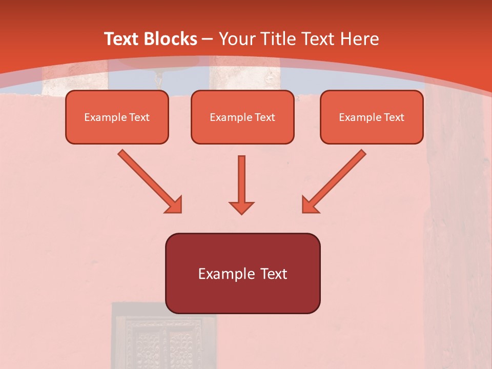 Monastery Of St. Catherine At Arequipa, Peru PowerPoint Template