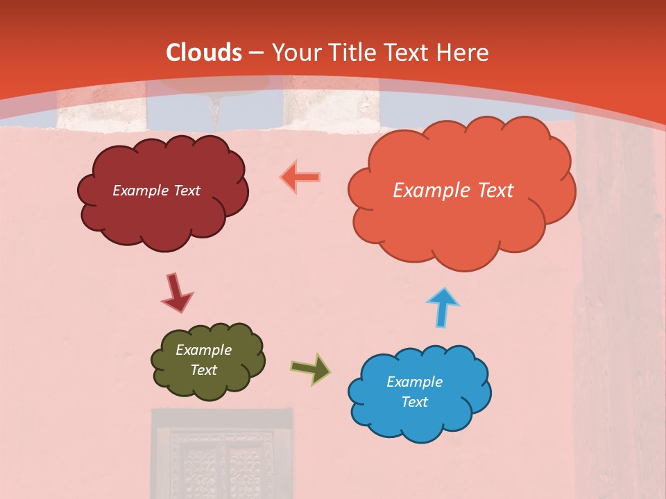 Monastery Of St. Catherine At Arequipa, Peru PowerPoint Template