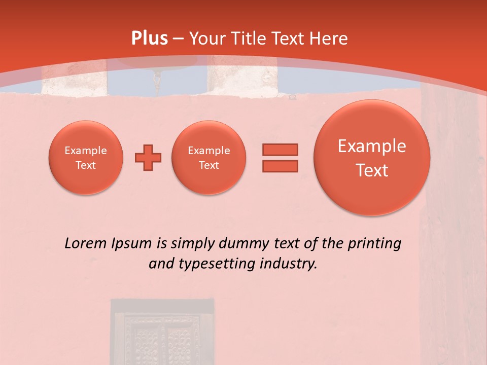 Monastery Of St. Catherine At Arequipa, Peru PowerPoint Template