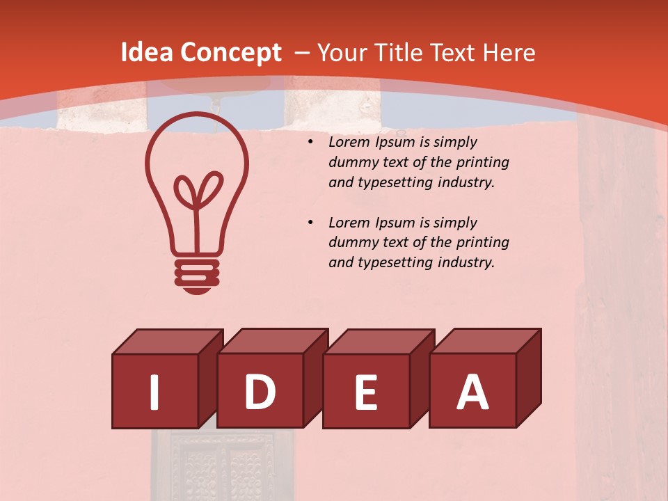 Monastery Of St. Catherine At Arequipa, Peru PowerPoint Template