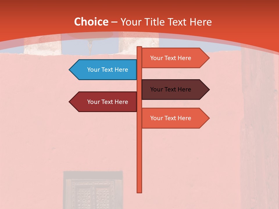 Monastery Of St. Catherine At Arequipa, Peru PowerPoint Template