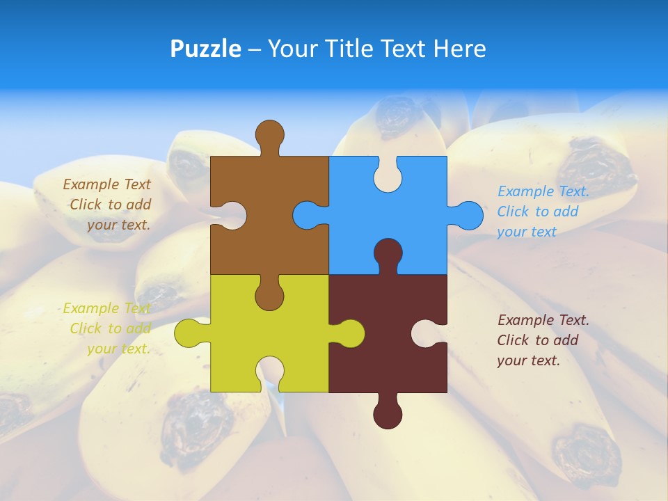 Bananas PowerPoint Template