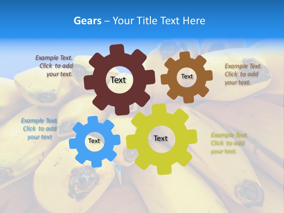 Bananas PowerPoint Template