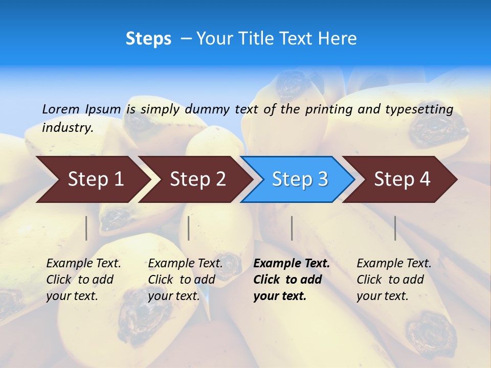 Bananas PowerPoint Template