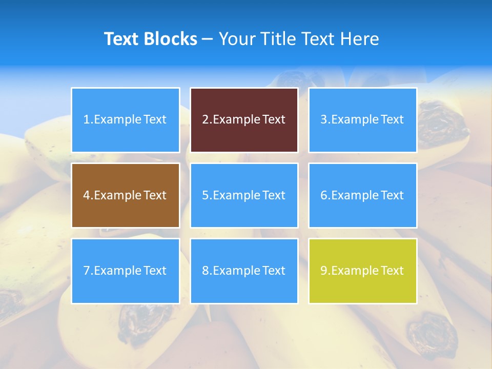Bananas PowerPoint Template