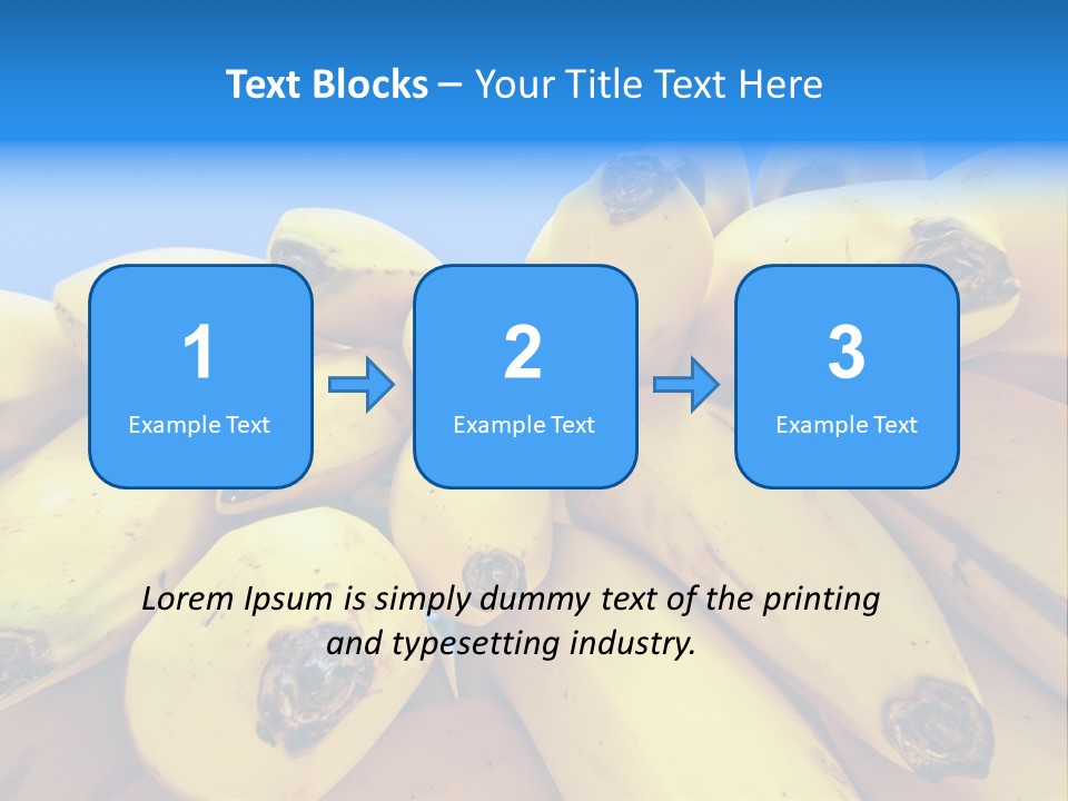 Bananas PowerPoint Template