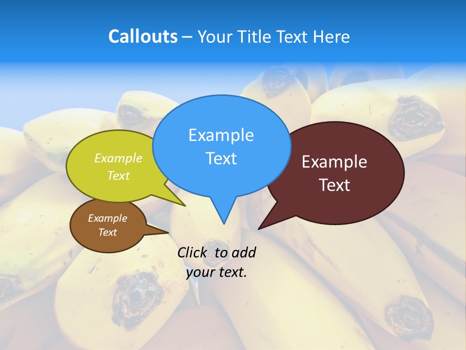 Bananas PowerPoint Template