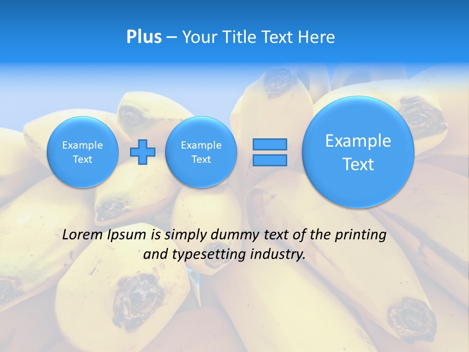 Bananas PowerPoint Template
