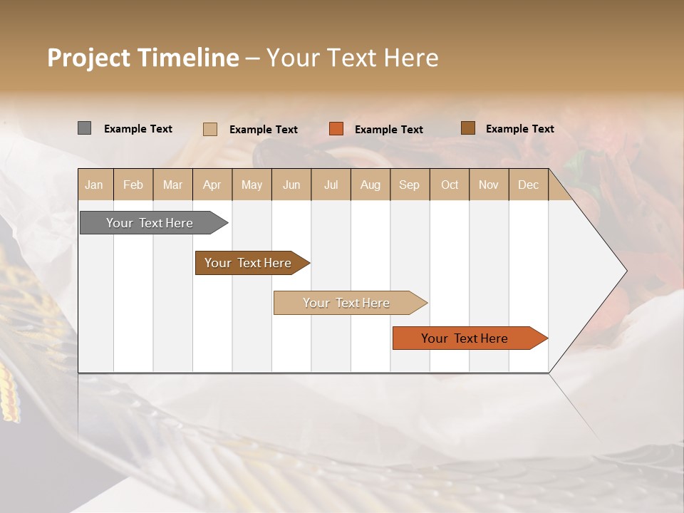 A Plate Of Pasta With Shrimp And Mussels PowerPoint Template