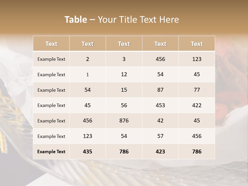 A Plate Of Pasta With Shrimp And Mussels PowerPoint Template