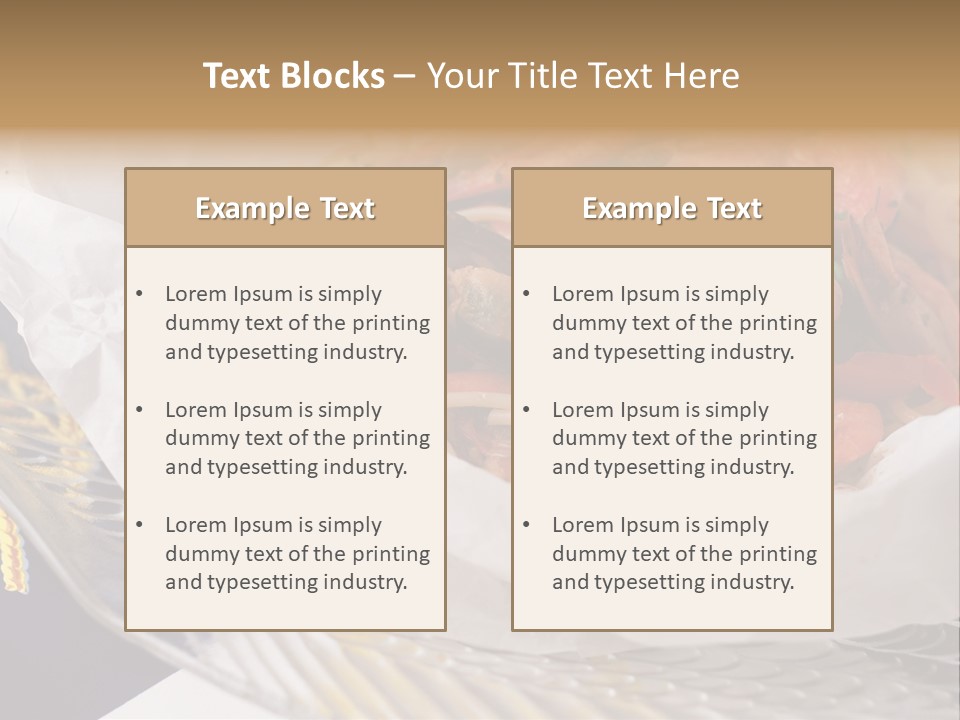 A Plate Of Pasta With Shrimp And Mussels PowerPoint Template