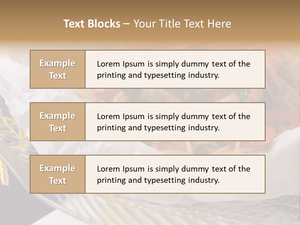 A Plate Of Pasta With Shrimp And Mussels PowerPoint Template