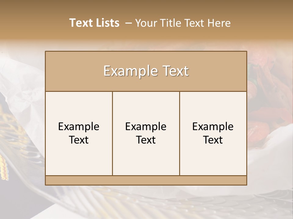 A Plate Of Pasta With Shrimp And Mussels PowerPoint Template