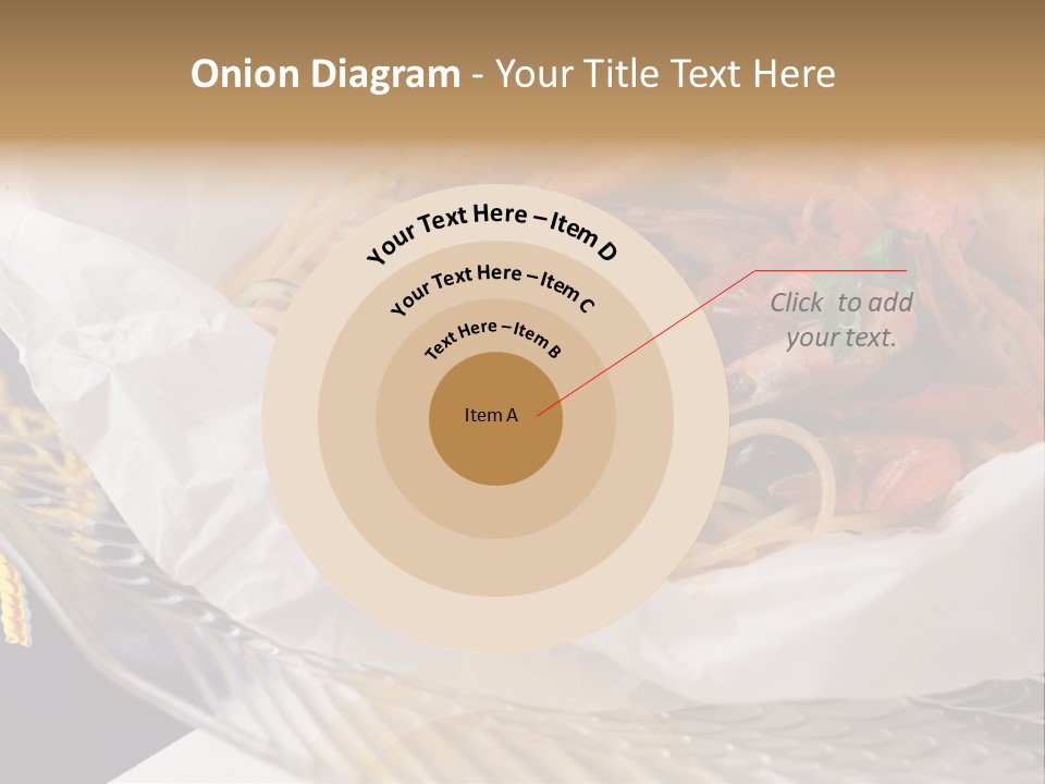 A Plate Of Pasta With Shrimp And Mussels PowerPoint Template