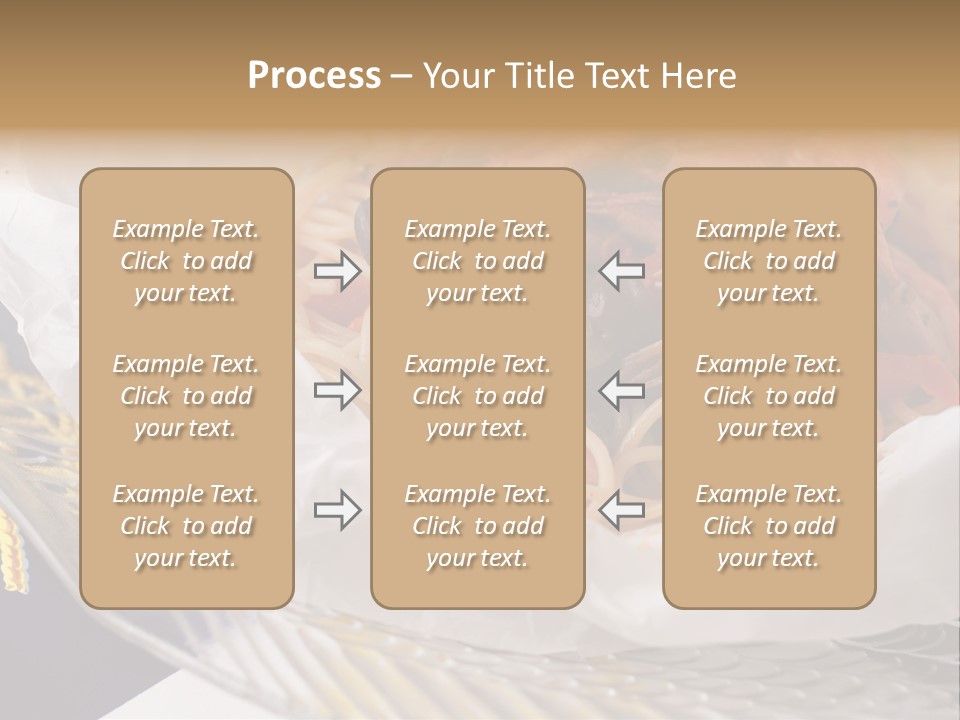 A Plate Of Pasta With Shrimp And Mussels PowerPoint Template