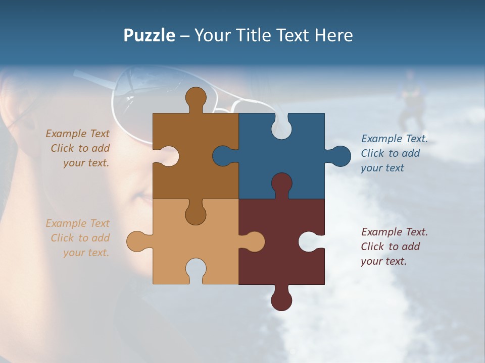 Airborn Speedy Splash PowerPoint Template