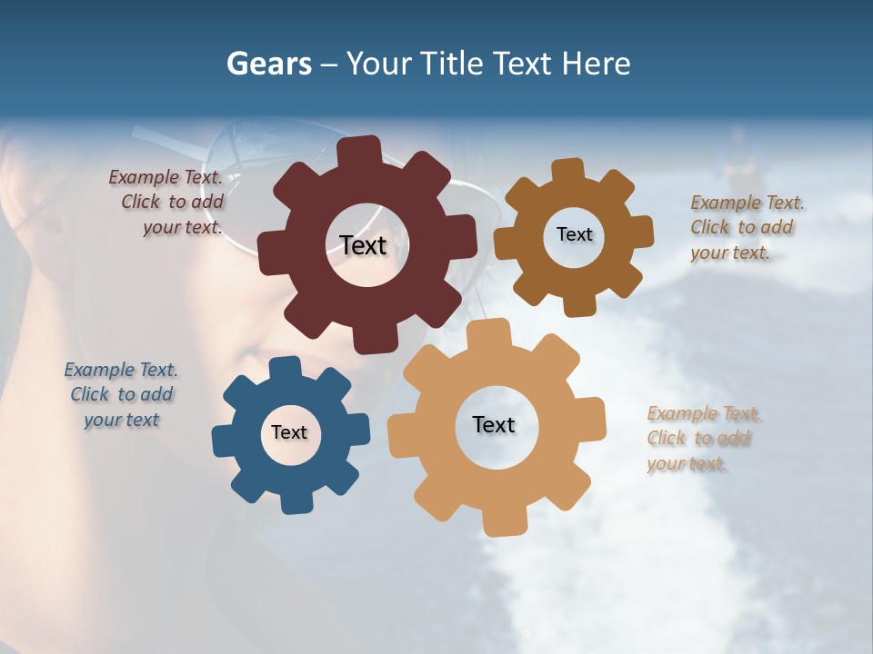 Airborn Speedy Splash PowerPoint Template