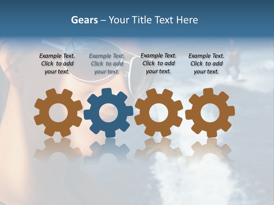 Airborn Speedy Splash PowerPoint Template