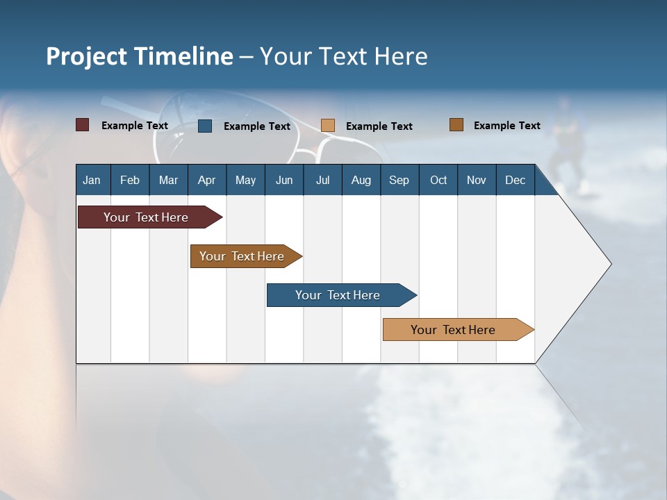 Airborn Speedy Splash PowerPoint Template