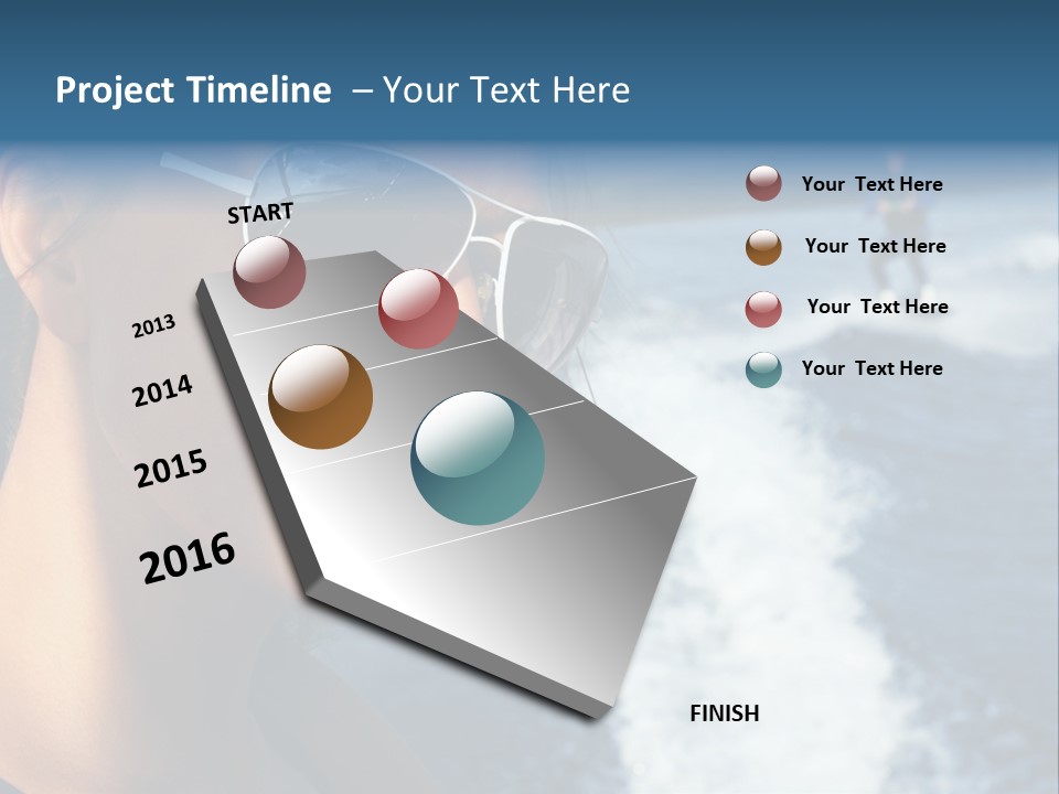Airborn Speedy Splash PowerPoint Template