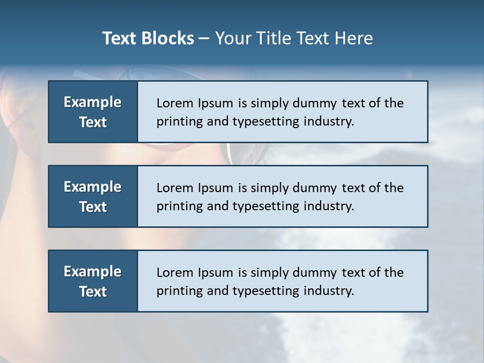 Airborn Speedy Splash PowerPoint Template