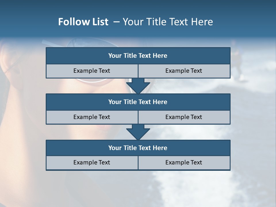 Airborn Speedy Splash PowerPoint Template