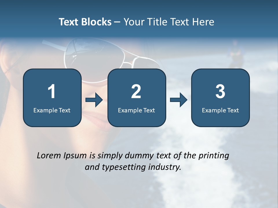 Airborn Speedy Splash PowerPoint Template