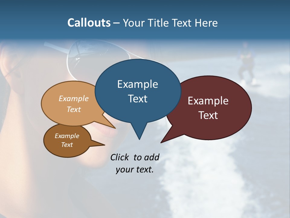 Airborn Speedy Splash PowerPoint Template