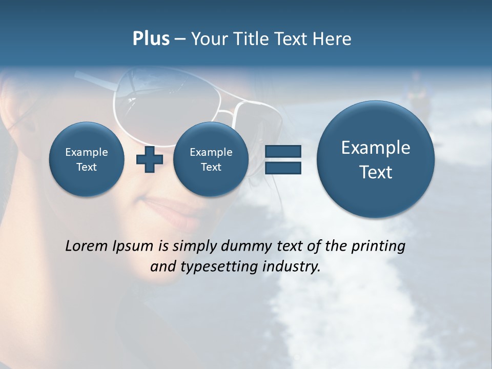Airborn Speedy Splash PowerPoint Template