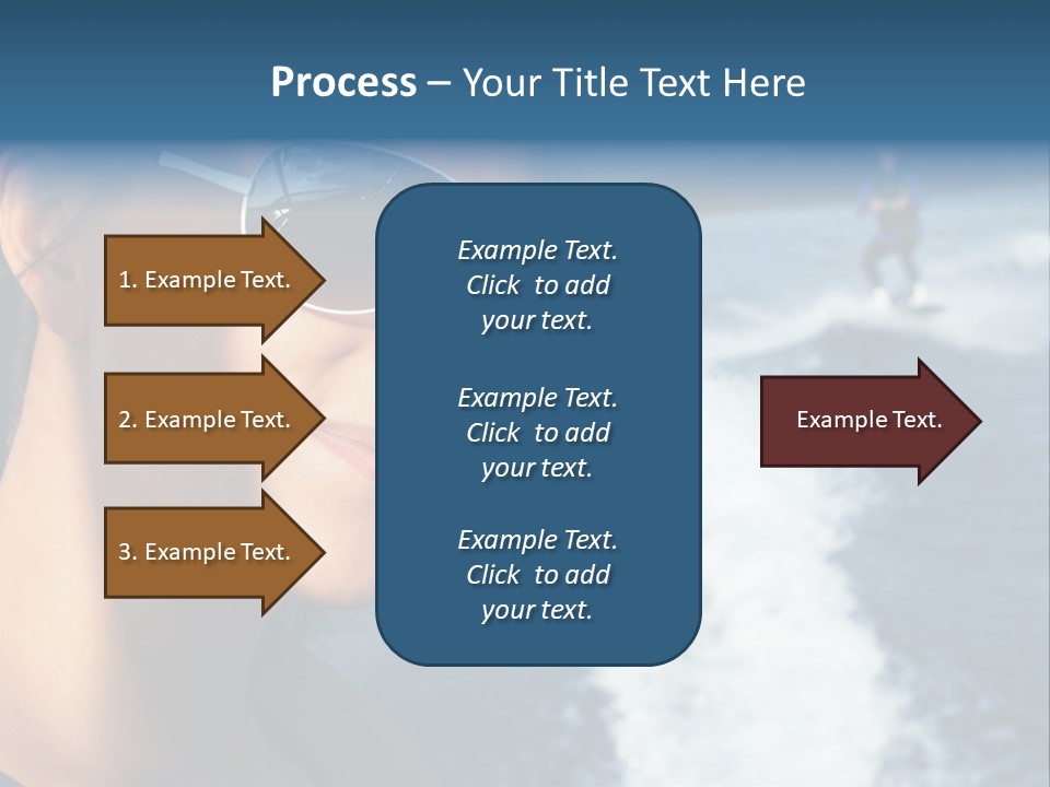 Airborn Speedy Splash PowerPoint Template