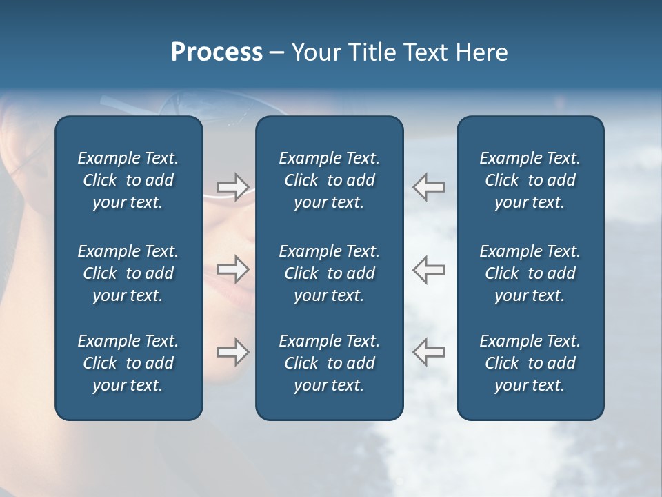 Airborn Speedy Splash PowerPoint Template