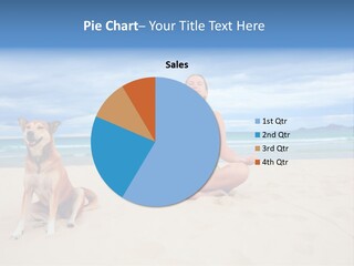 Waves Enjoyment Beach PowerPoint Template