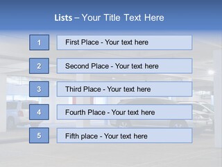 Park Light Vehicle PowerPoint Template