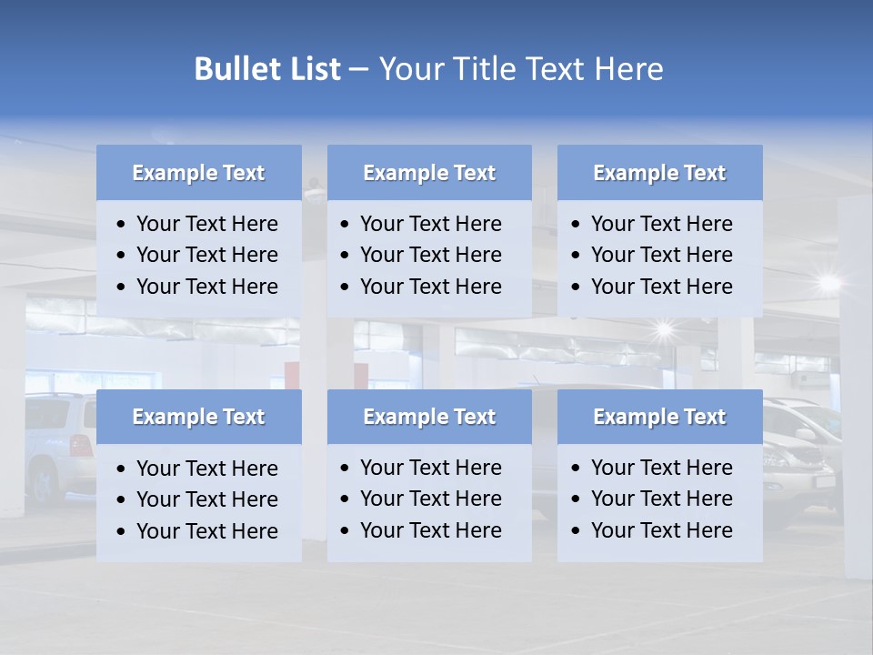 Park Light Vehicle PowerPoint Template