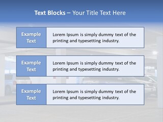 Park Light Vehicle PowerPoint Template