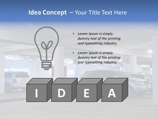 Park Light Vehicle PowerPoint Template