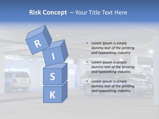 Park Light Vehicle PowerPoint Template