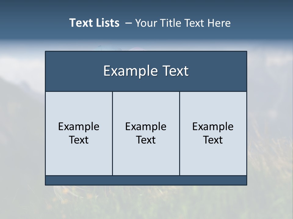 A Couple Of People Sitting On Top Of A Grass Covered Field PowerPoint Template