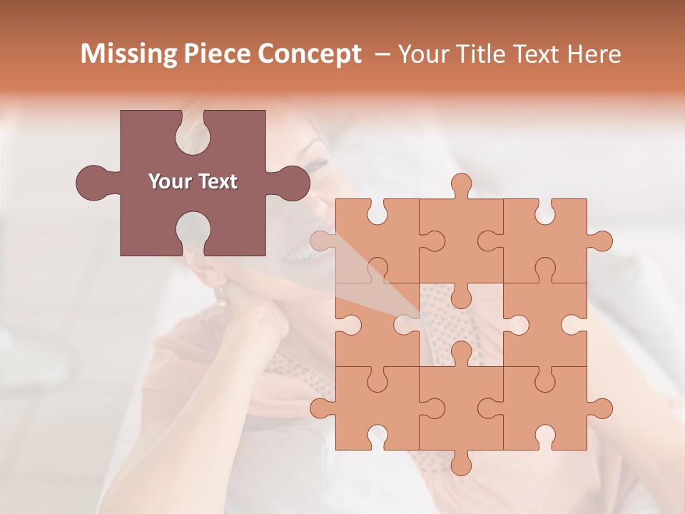 Bunches Petals Wedding PowerPoint Template