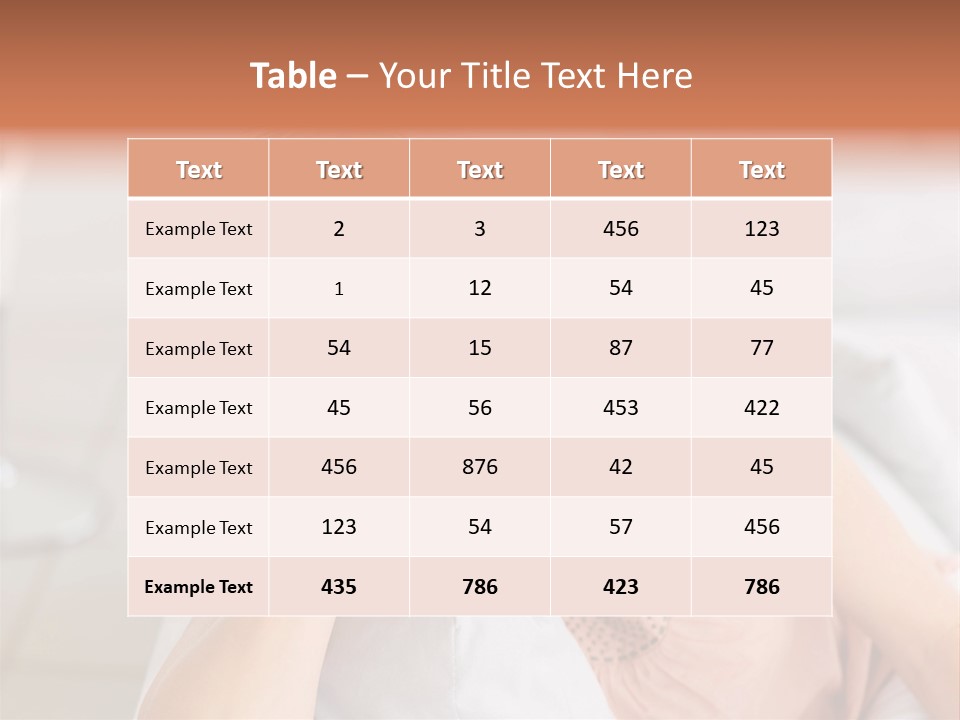 Bunches Petals Wedding PowerPoint Template