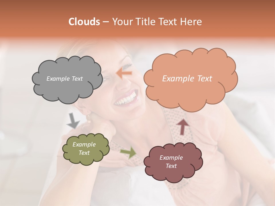 Bunches Petals Wedding PowerPoint Template