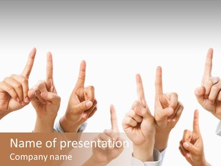 Voting Auction White PowerPoint Template