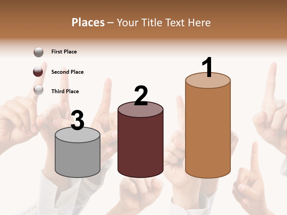 Voting Auction White PowerPoint Template