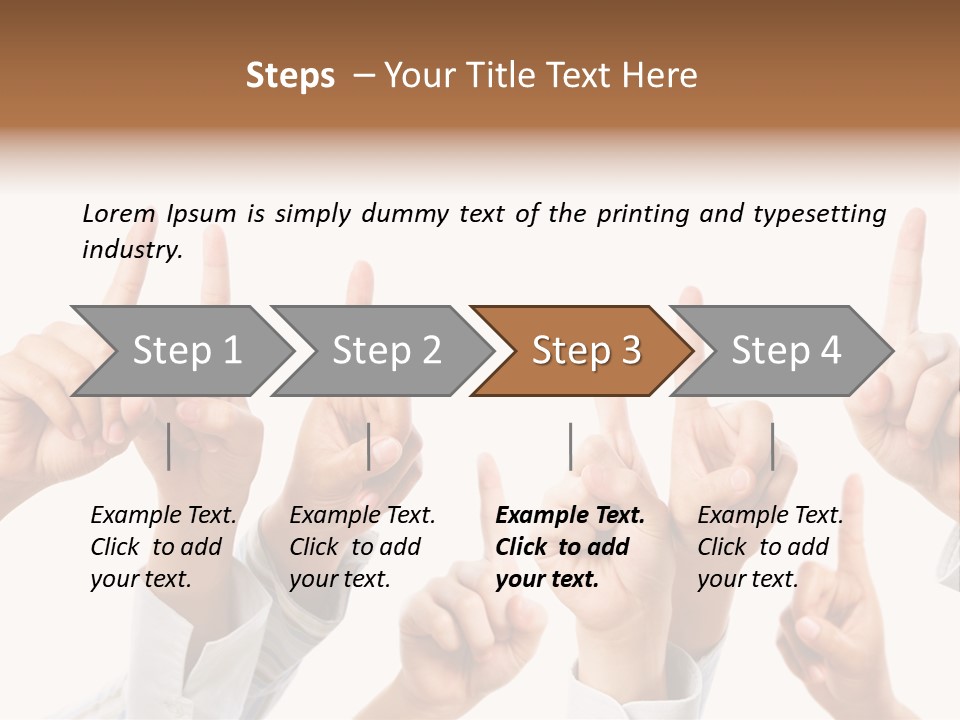 Voting Auction White PowerPoint Template