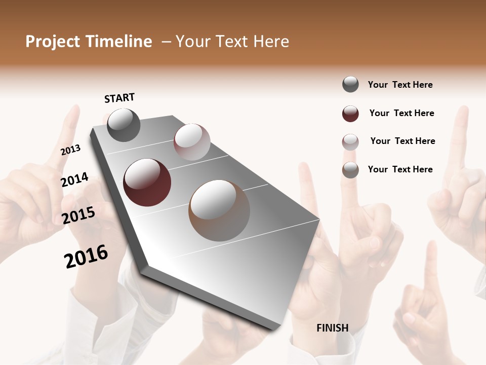 Voting Auction White PowerPoint Template