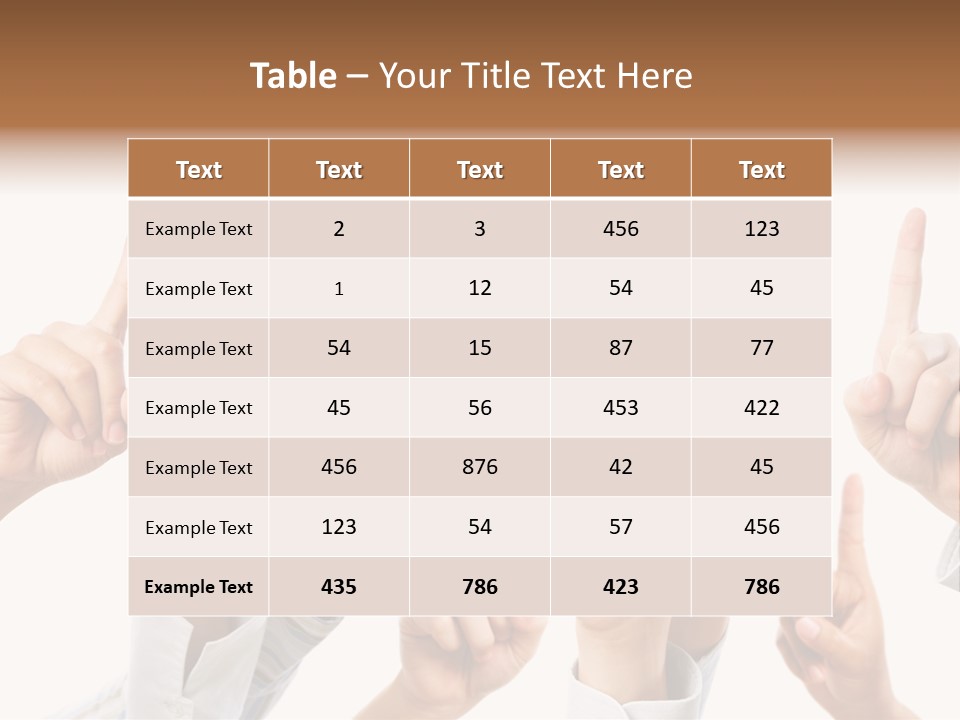 Voting Auction White PowerPoint Template