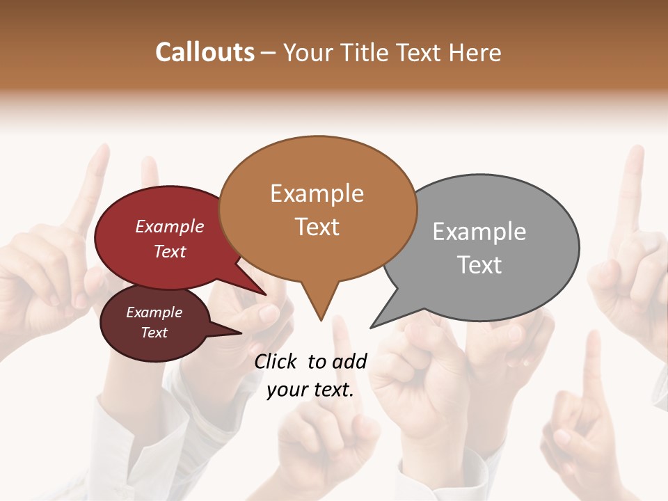 Voting Auction White PowerPoint Template